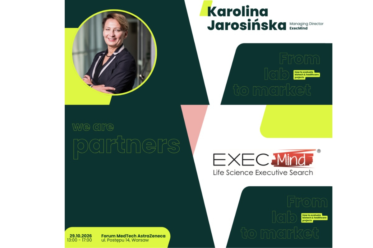 ExecMind Partners with From Lab to Market - Oct 29, Warsaw, Forum AstraZeneca