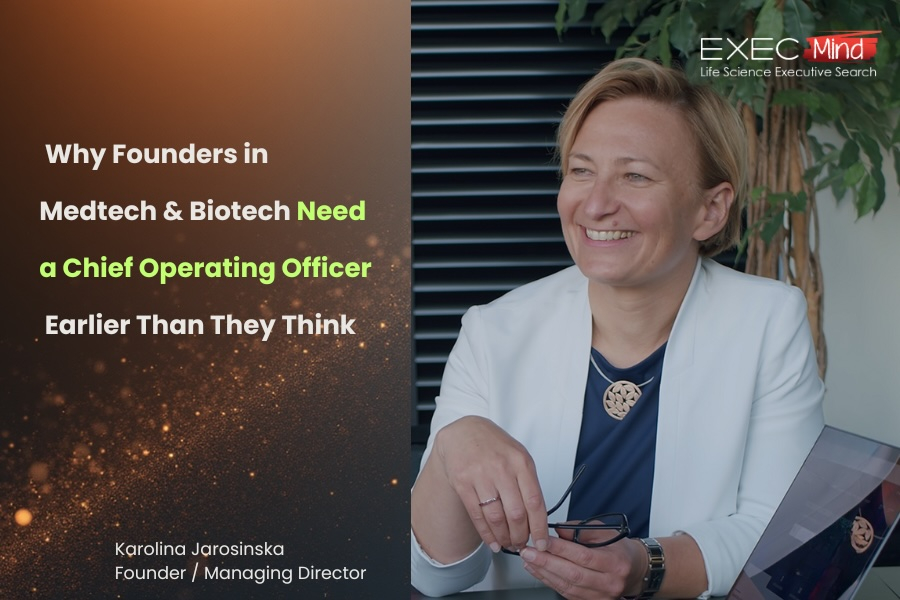 The Rising Strategic Value of Chief Operating Officers in Medtech & Biotech Companies