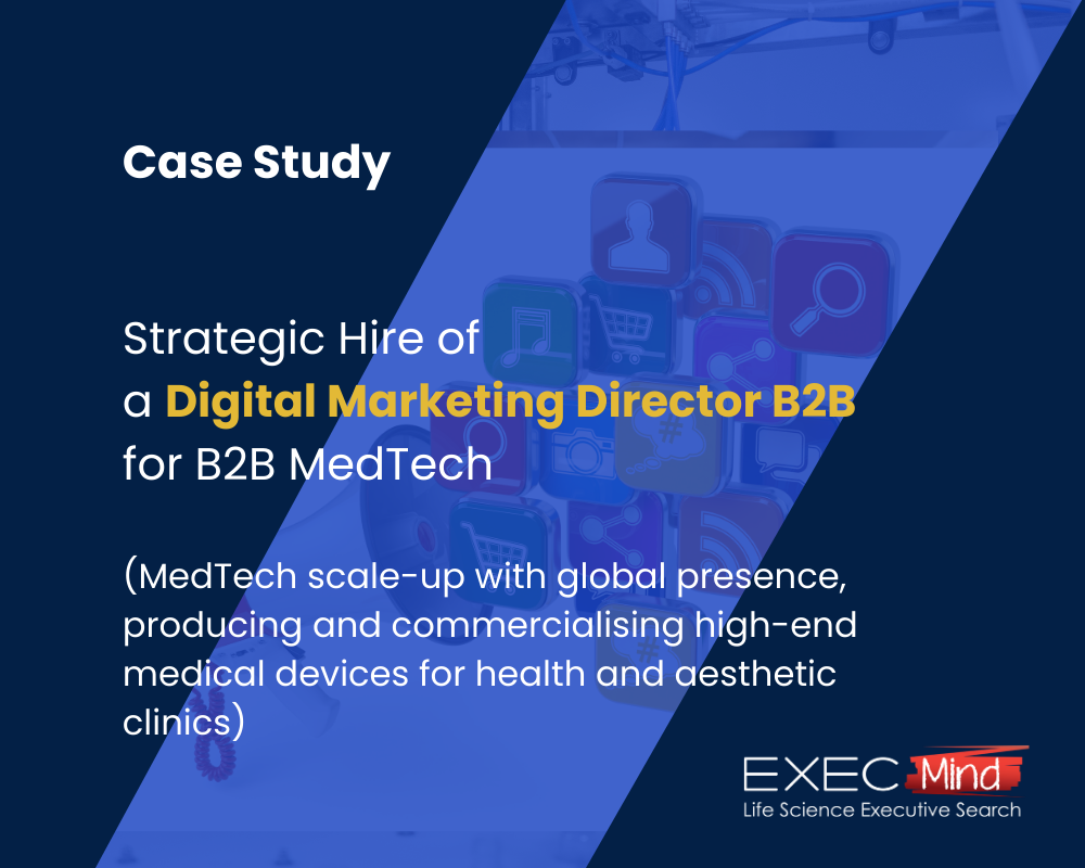 Global Digital Marketing Director - MedTech Scale-up